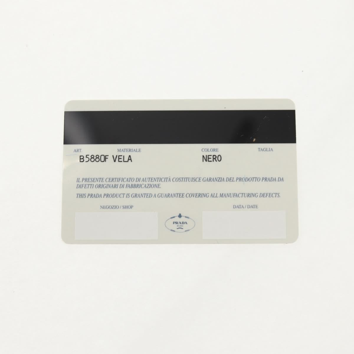 PRADA Backpack Nylon Khaki Silver Auth 143343