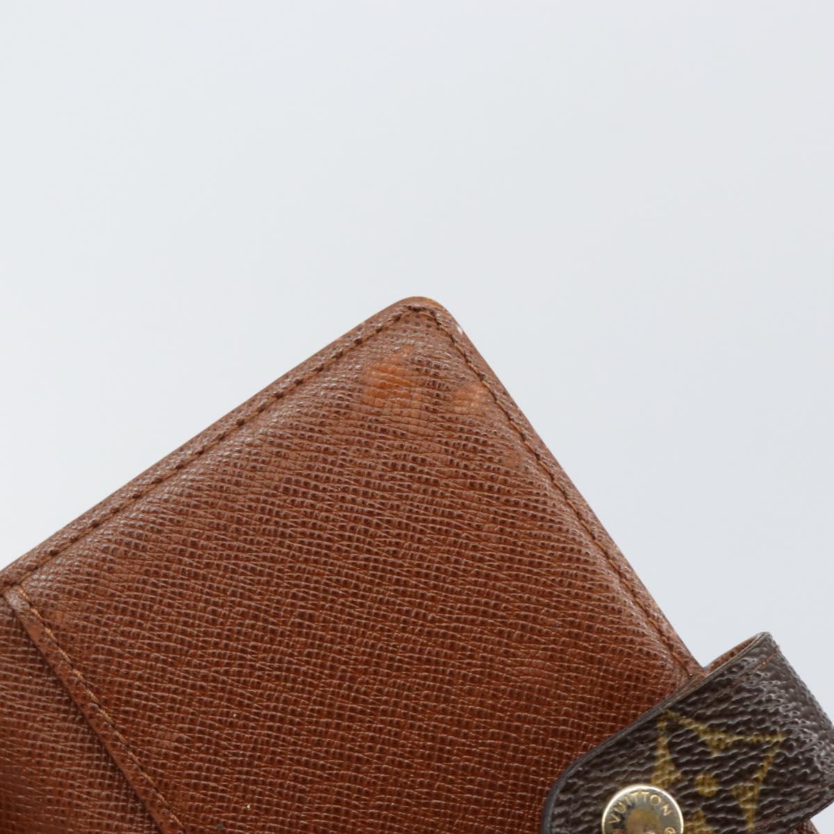 LOUIS VUITTON Monogram Agenda PM Day Planner Cover R20005 LV Auth 143360