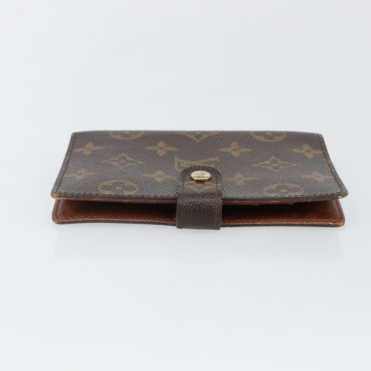 LOUIS VUITTON Monogram Agenda PM Day Planner Cover R20005 LV Auth 143360