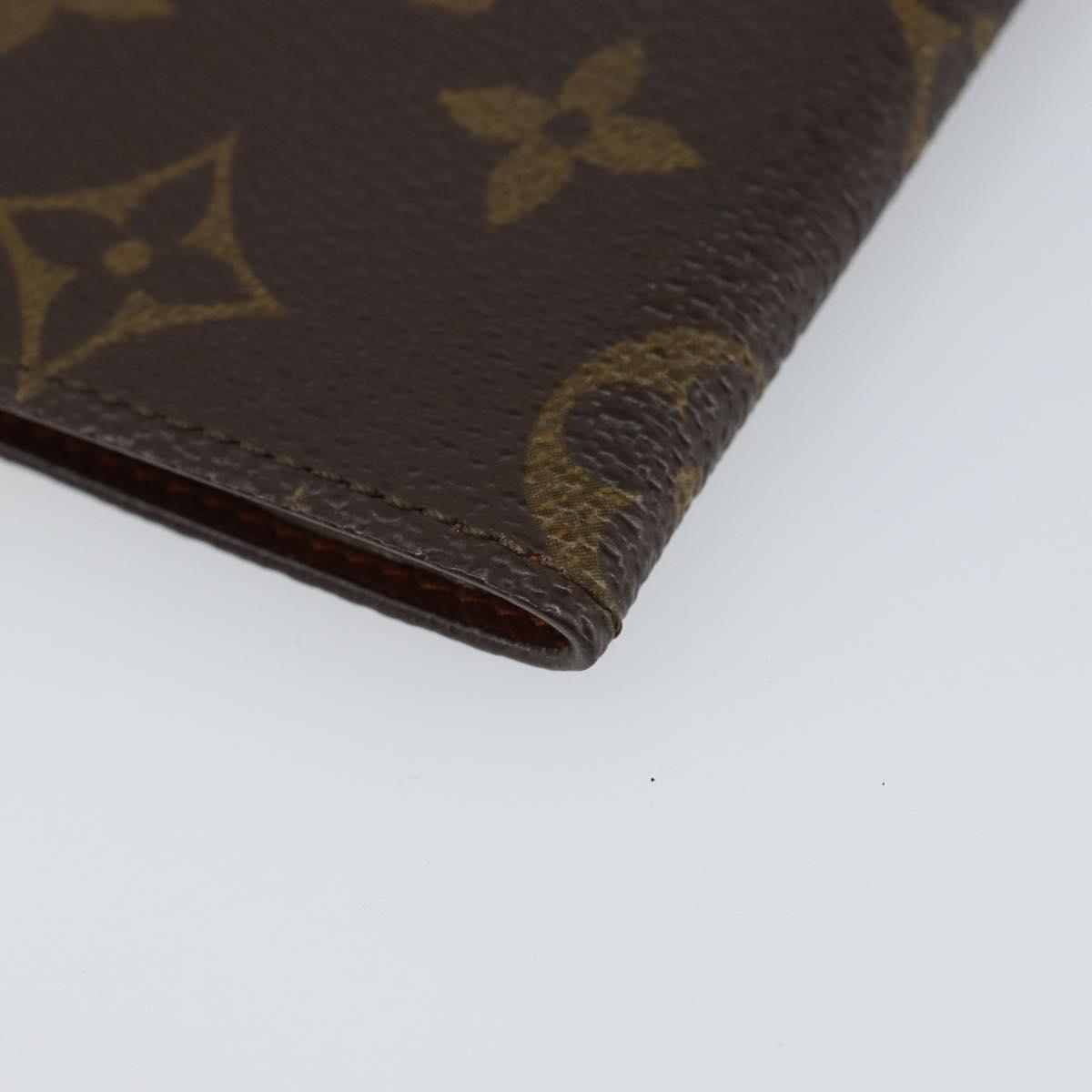 LOUIS VUITTON Monogram Porto Cartes Crdit Pression Card Case M60937 Auth 143363