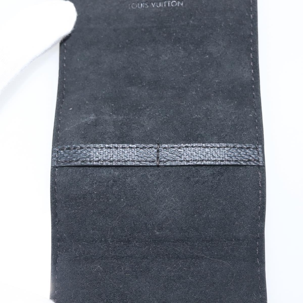LOUIS VUITTON Damier Graphite Cuff Case LV Auth 143364