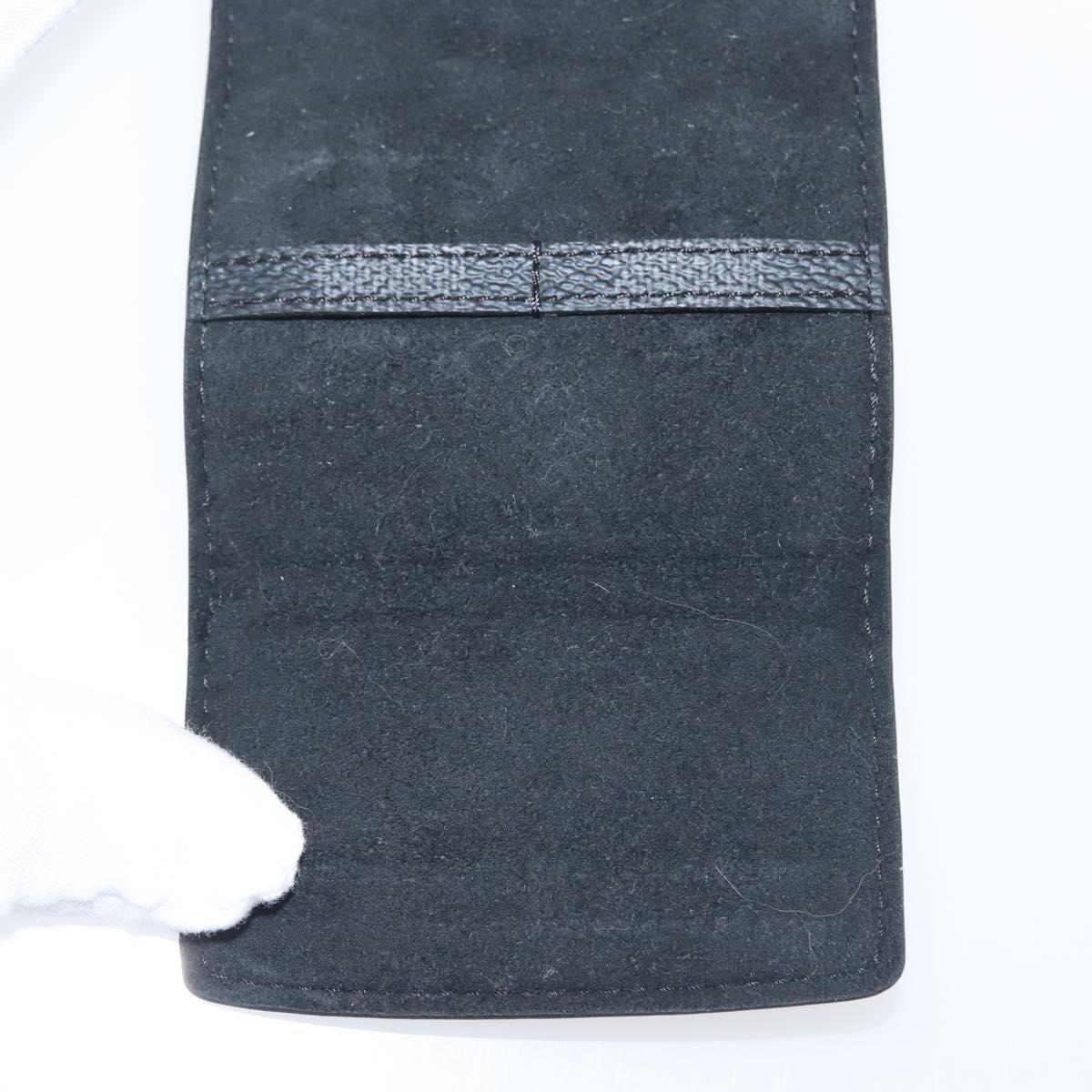 LOUIS VUITTON Damier Graphite Cuff Case LV Auth 143364