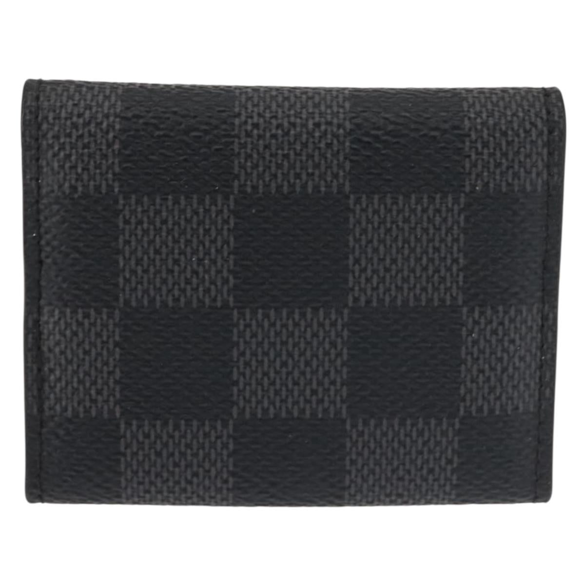 LOUIS VUITTON Damier Graphite Cuff Case LV Auth 143364