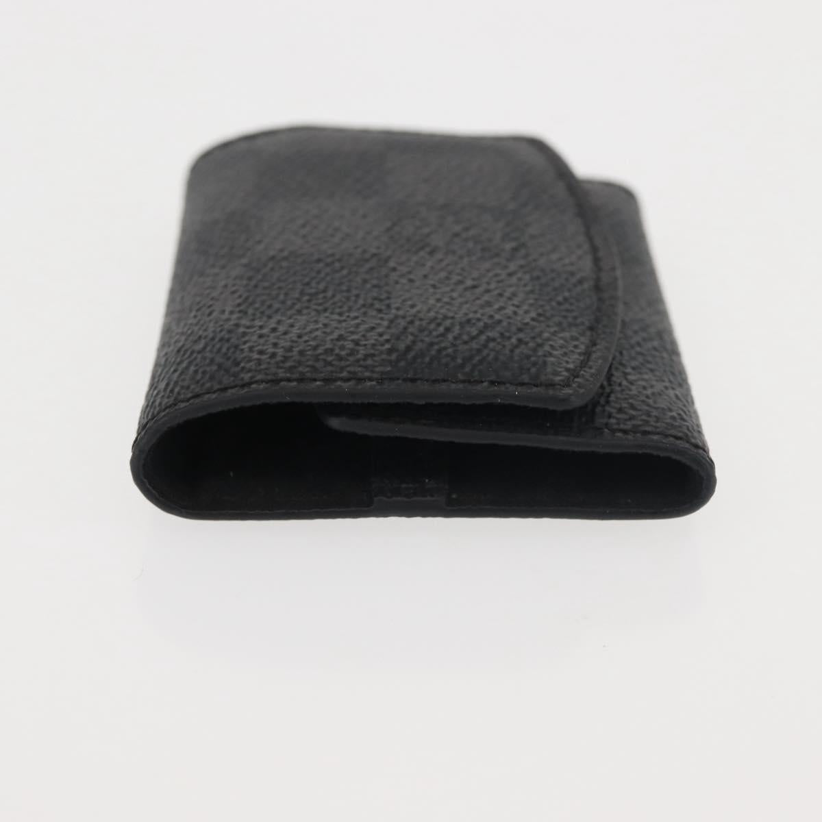 LOUIS VUITTON Damier Graphite Cuff Case LV Auth 143364