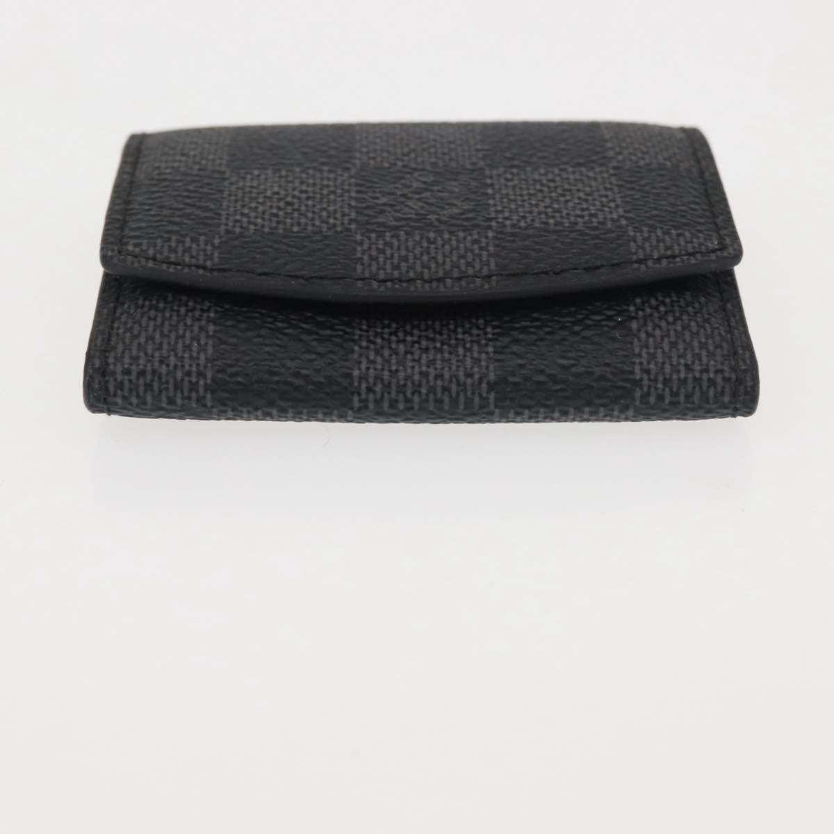 LOUIS VUITTON Damier Graphite Cuff Case LV Auth 143364