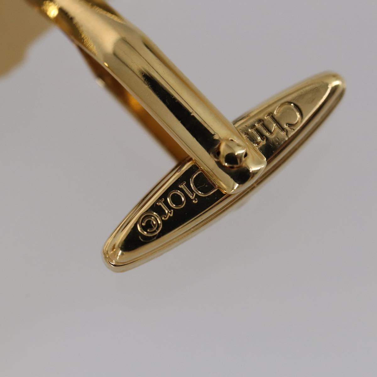 Christian Dior Cuffs metal 3Set Silver Gold Auth 143380