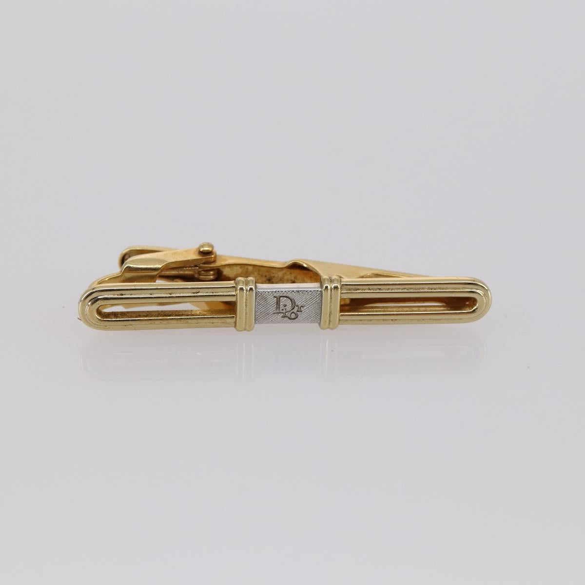 Christian Dior Cuffs metal 3Set Silver Gold Auth 143380