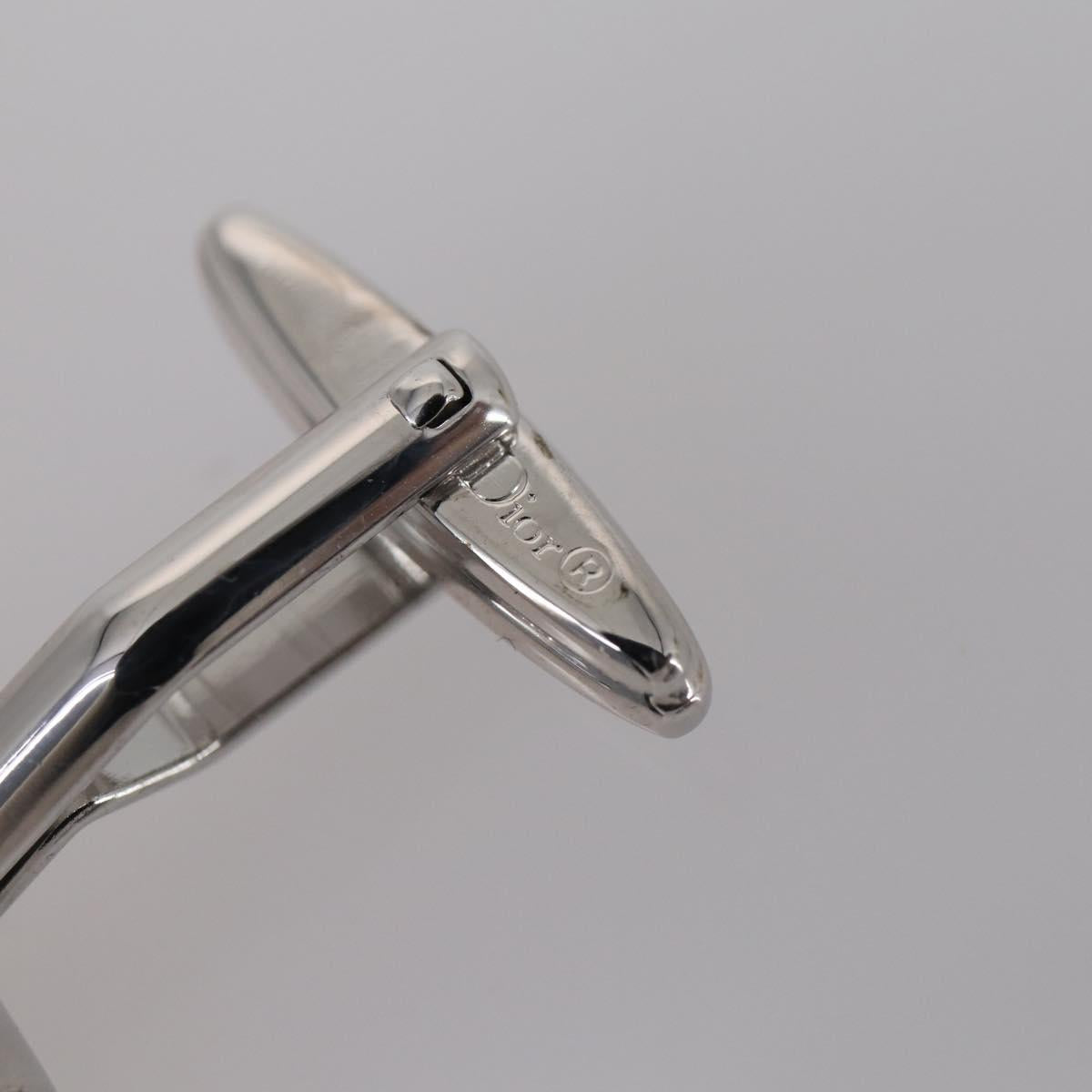 Christian Dior Cuffs metal 3Set Silver Gold Auth 143380