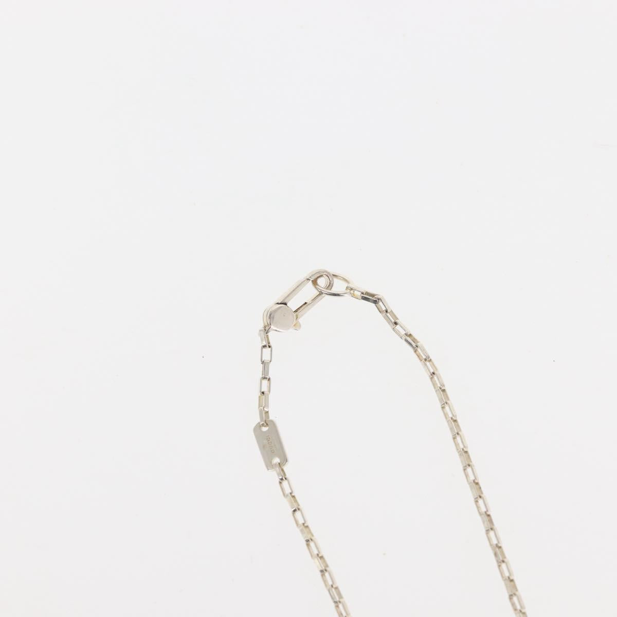 GUCCI Necklace Bracelet metal 2Set Silver Auth 143382