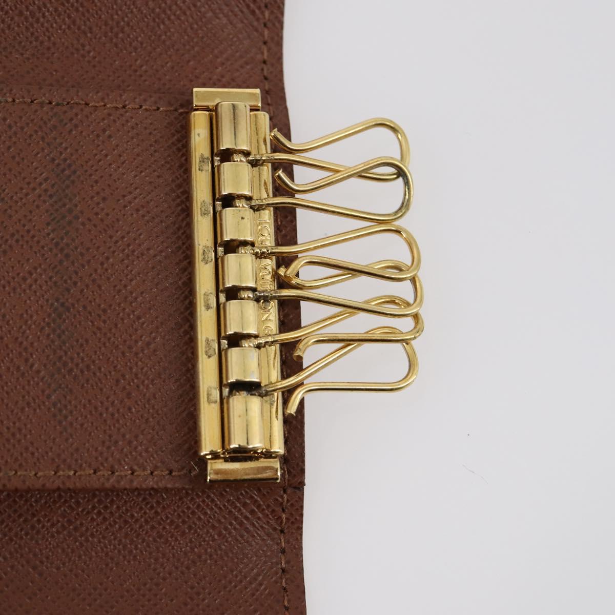LOUIS VUITTON Monogram Multicles Key Case 6Set LV Auth 143387