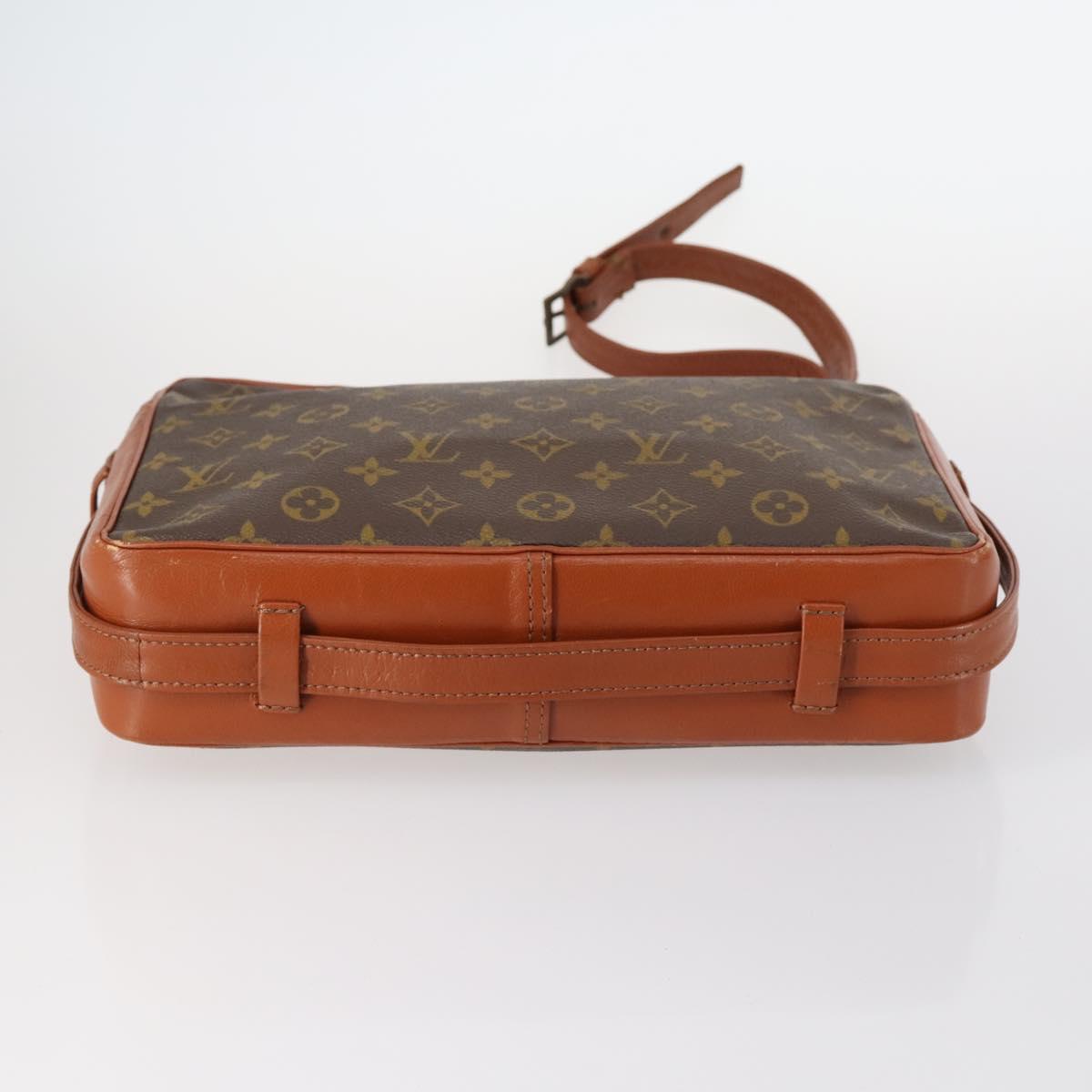 LOUIS VUITTON Monogram Taiga Clutch Bag 4Set Epicea LV Auth 143393