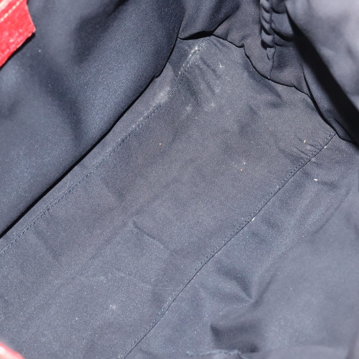 GUCCI GG Canvas GG Supreme Shoulder Bag PVC 4Set Beige Black Auth 143398