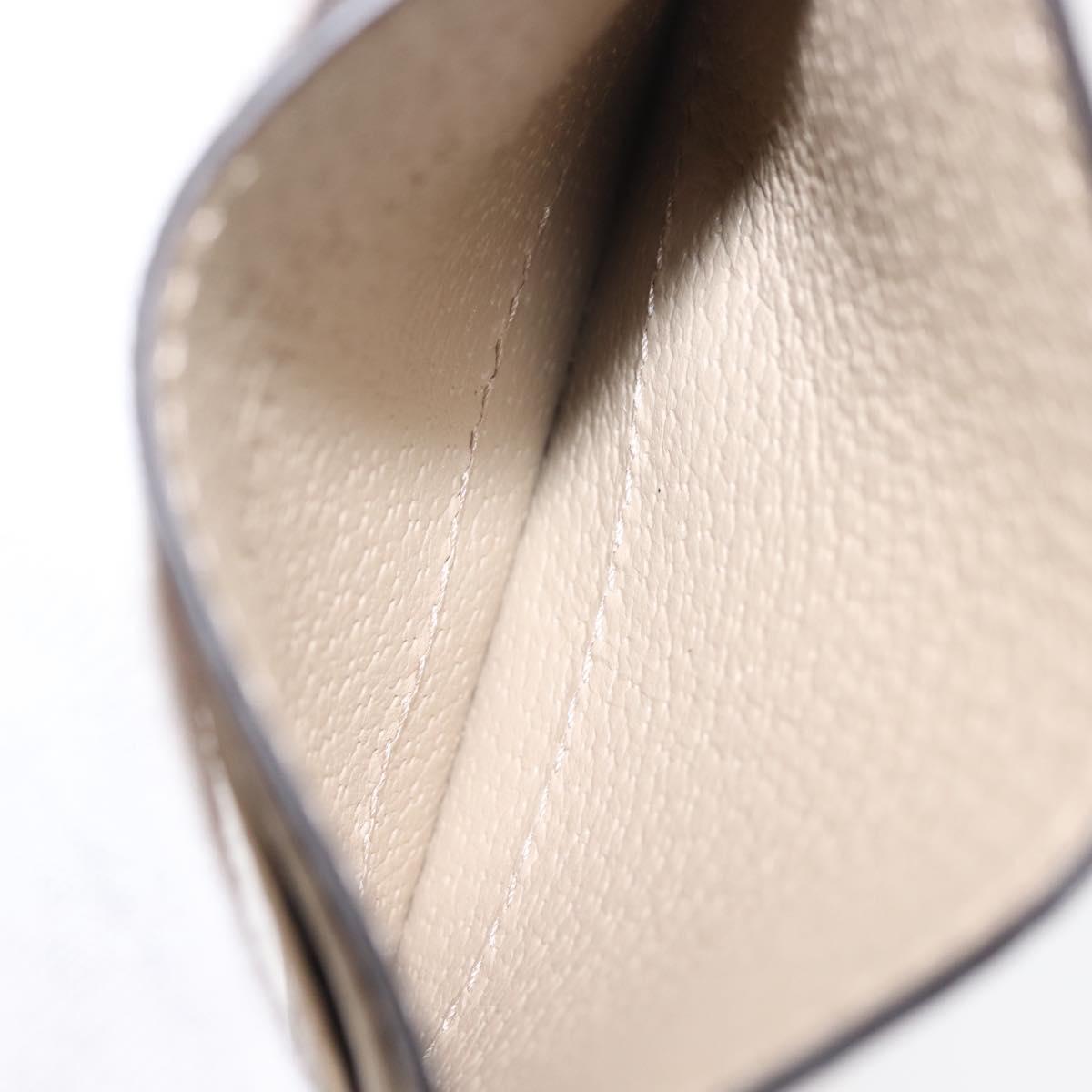 GUCCI Horsebit Card Case & Playing Cards Set Silver 700469 Auth 143399