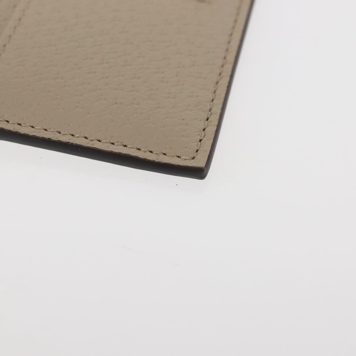 GUCCI Horsebit Card Case & Playing Cards Set Silver 700469 Auth 143399