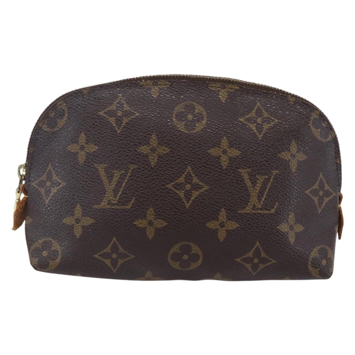 LOUIS VUITTON Monogram Pochette Cosmetic PM Pouch M43998 LV Auth 143407