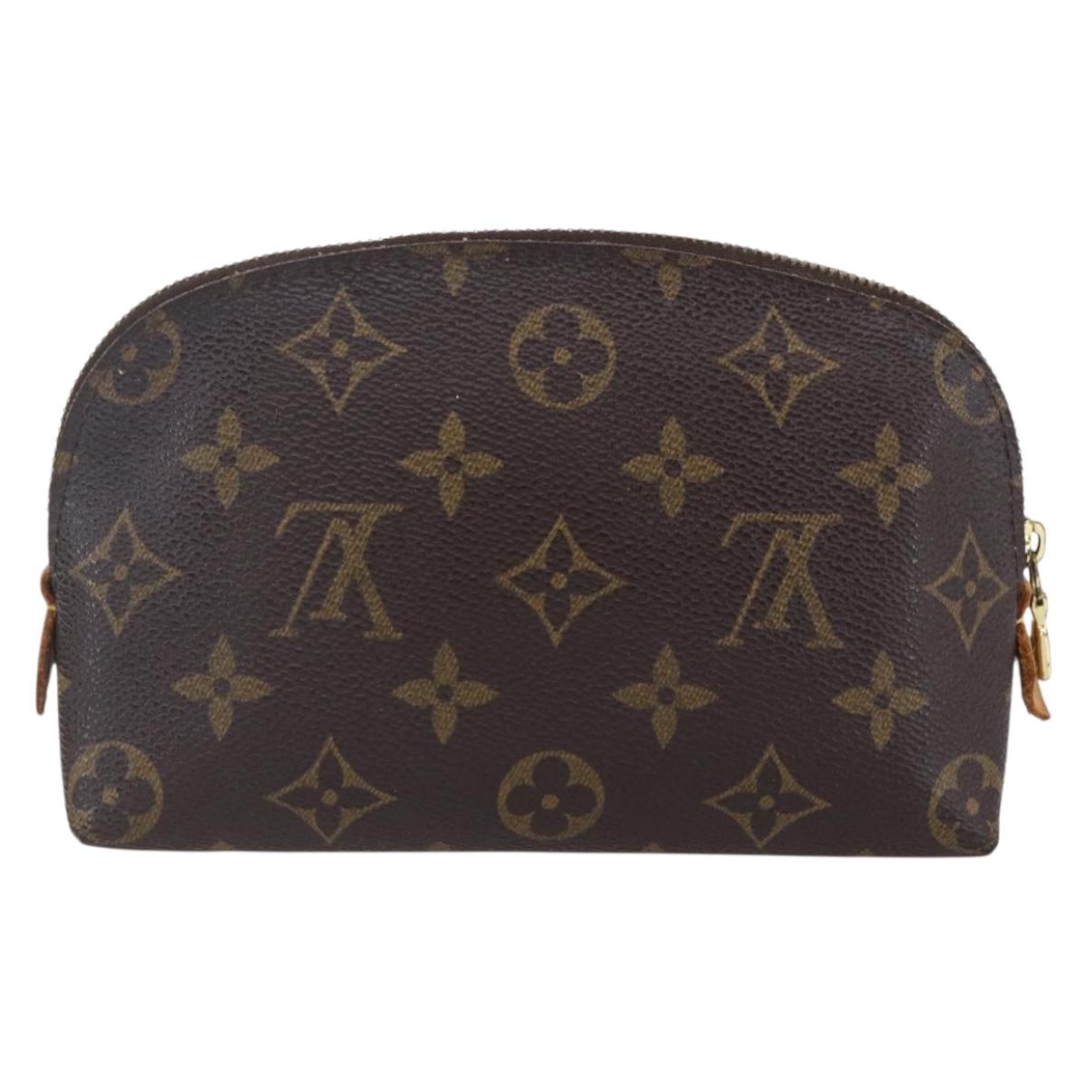 LOUIS VUITTON Monogram Pochette Cosmetic PM Pouch M43998 LV Auth 143407