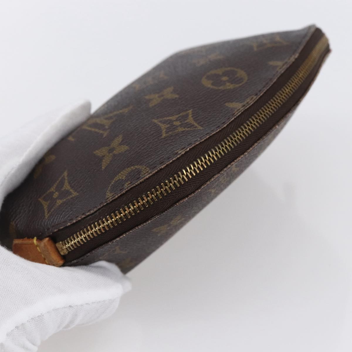 LOUIS VUITTON Monogram Pochette Cosmetic PM Pouch M43998 LV Auth 143407