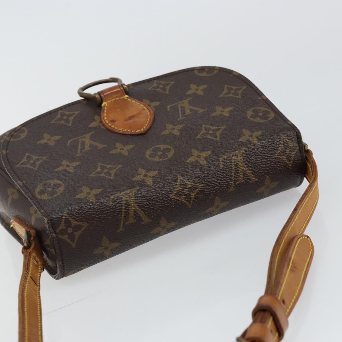 LOUIS VUITTON Monogram Saint Cloud MM Shoulder Bag M51243 LV Auth 143451
