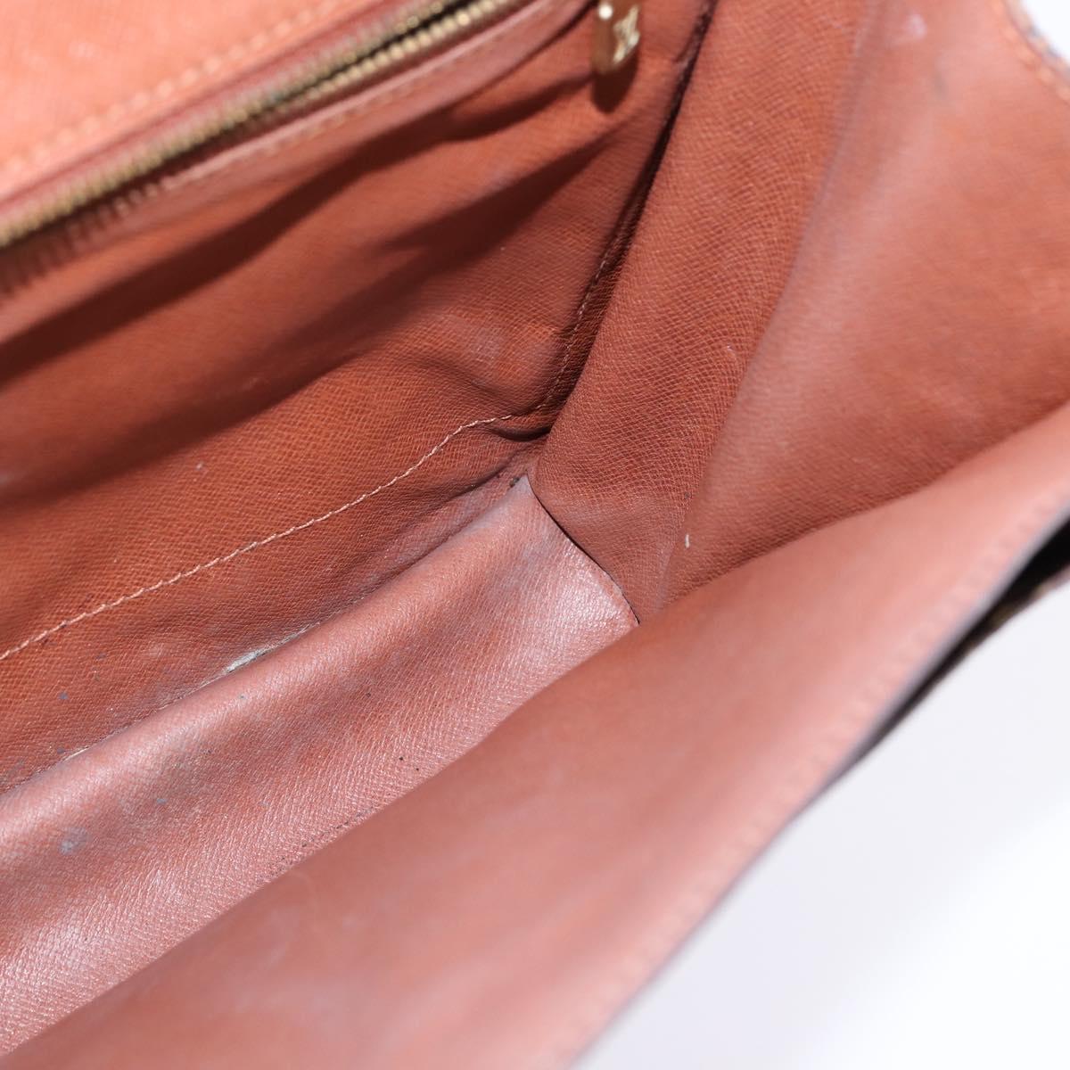 LOUIS VUITTON Monogram Monceau 28 Hand Bag M51185 LV Auth 143458