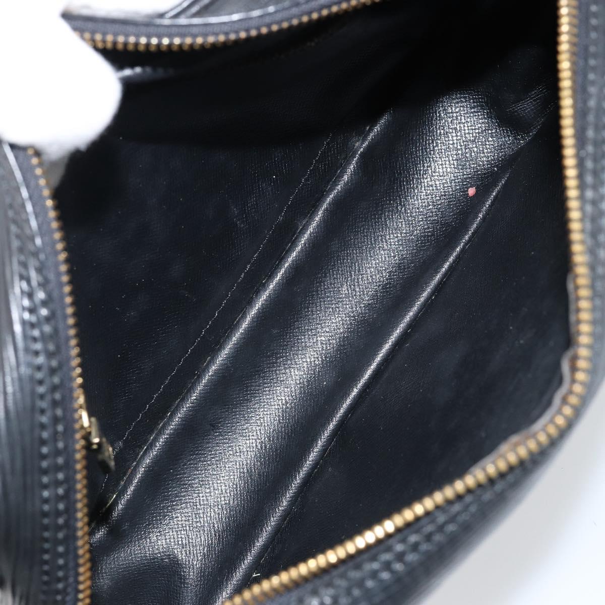 LOUIS VUITTON Epi Trocadero 23 Shoulder Bag Black M52302 LV Auth 143464