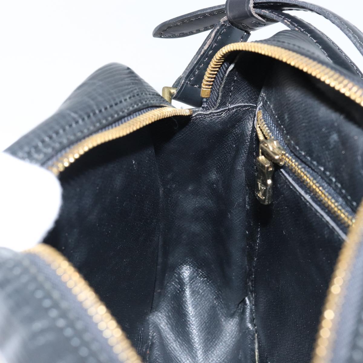 LOUIS VUITTON Epi Trocadero 23 Shoulder Bag Black M52302 LV Auth 143464