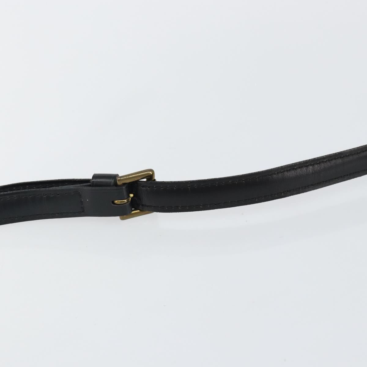 LOUIS VUITTON Epi Trocadero 23 Shoulder Bag Black M52302 LV Auth 143464