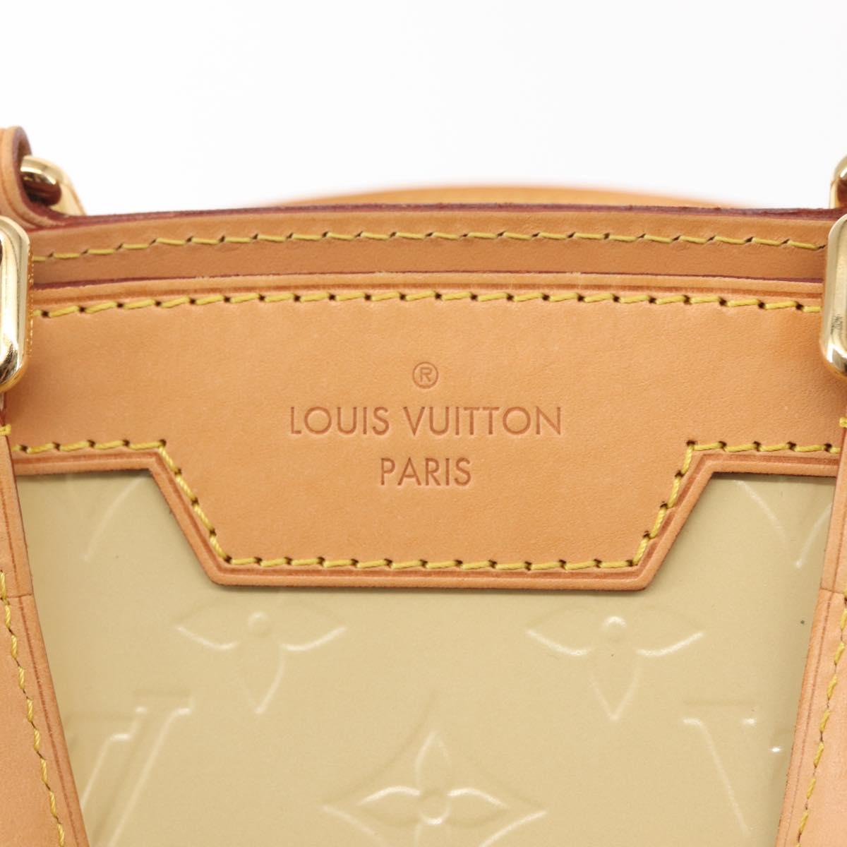LOUIS VUITTON Monogram Vernis Blair MM Bag 2way Broncorail M91456 LV Auth 143470