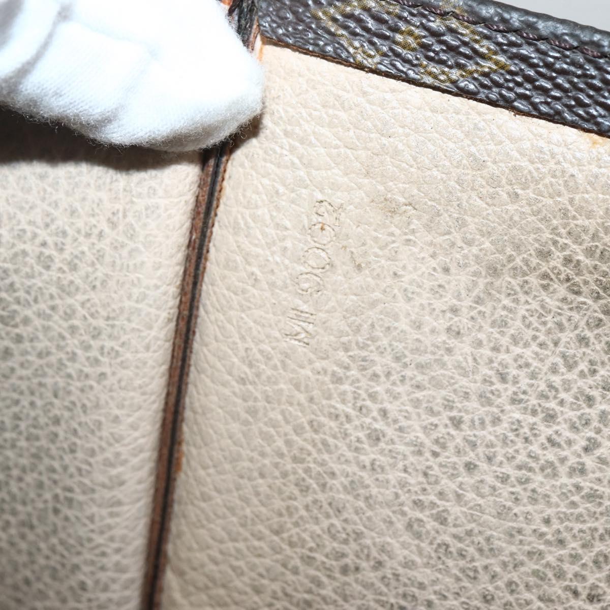 LOUIS VUITTON Monogram Sac Plat Hand Bag M51140 LV Auth 143478