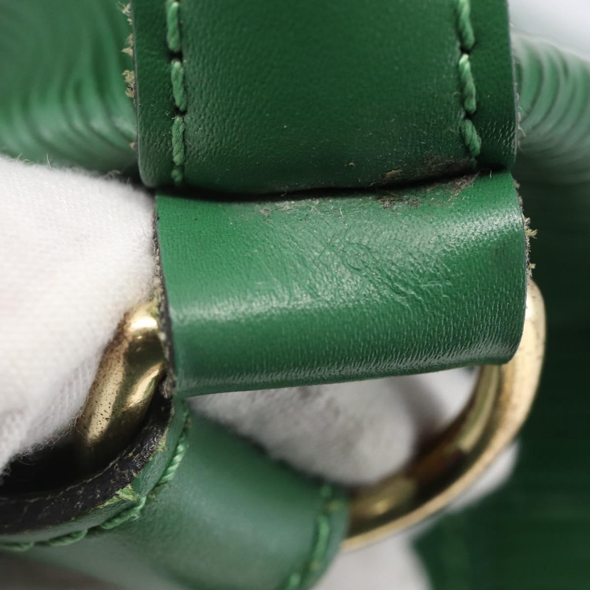 LOUIS VUITTON Epi Petit Noe Shoulder Bag Green M44104 LV Auth 143488