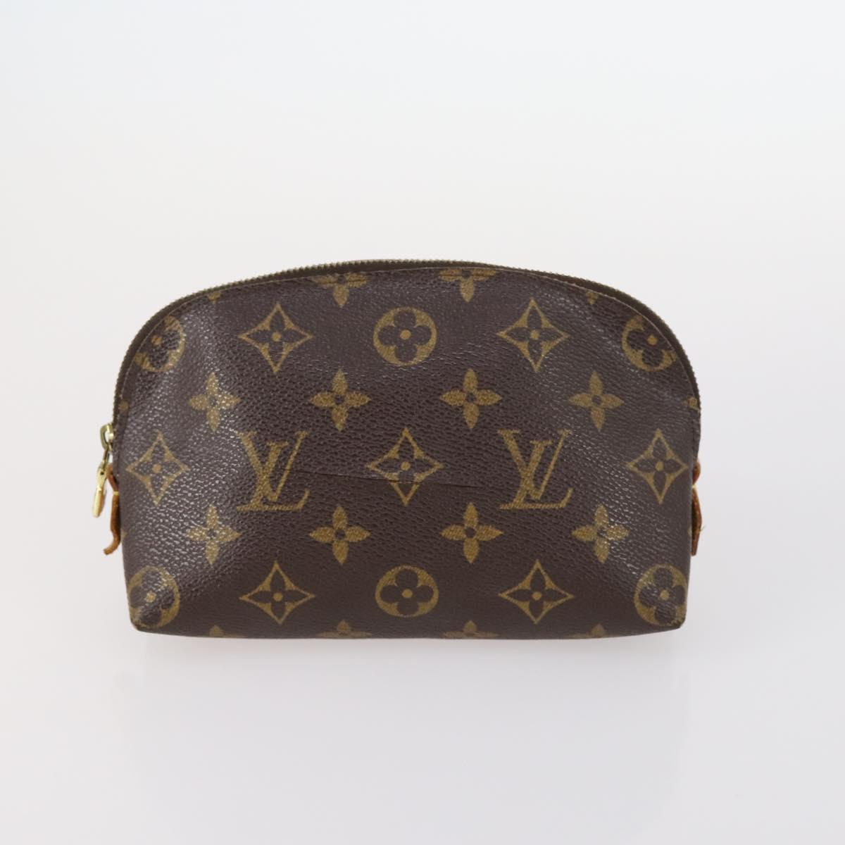 LOUIS VUITTON Monogram Pouch 3Set LV Auth 143522