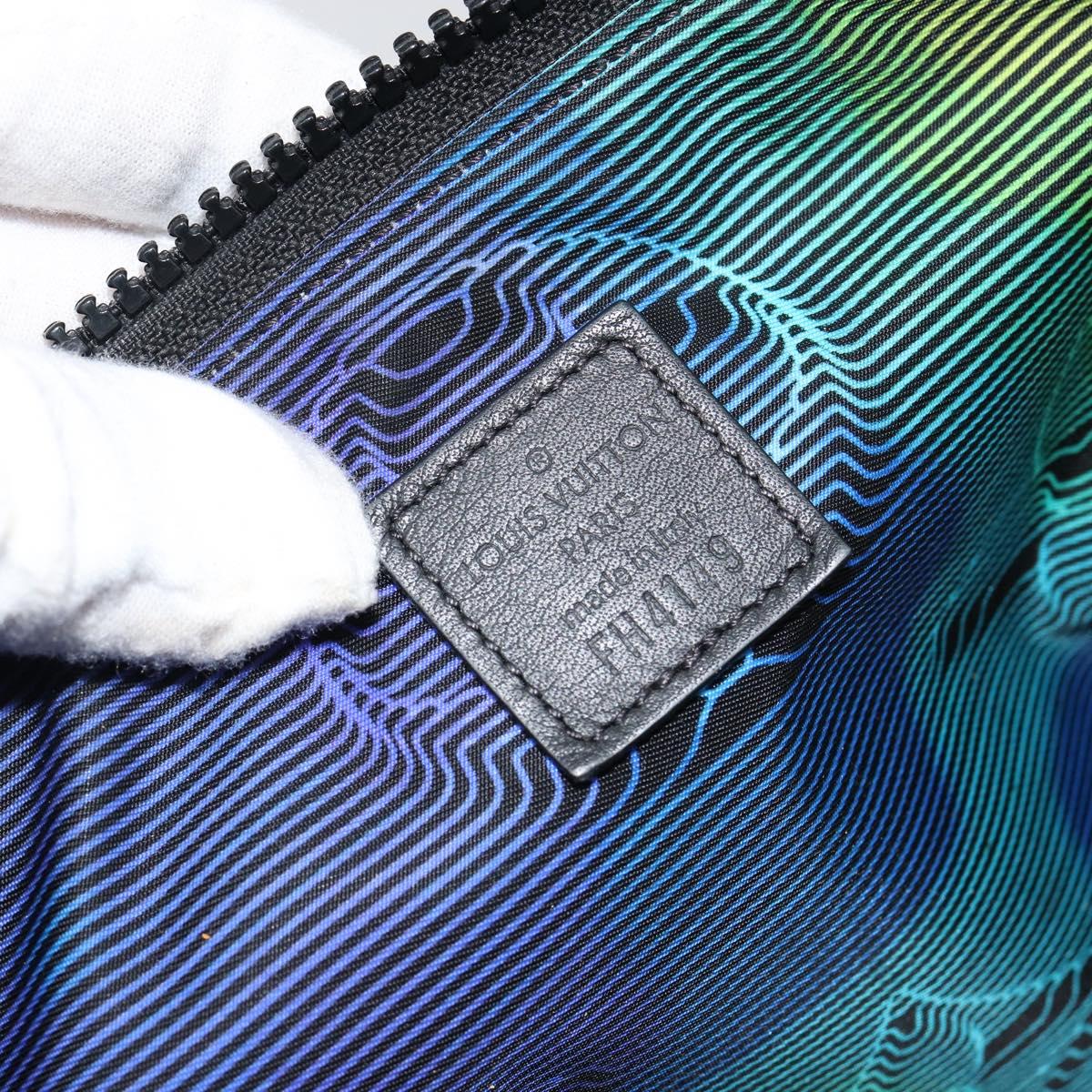 LOUIS VUITTON Monogram 2054 Reversible Pochette Bag Nylon M68777 LV Auth 143523