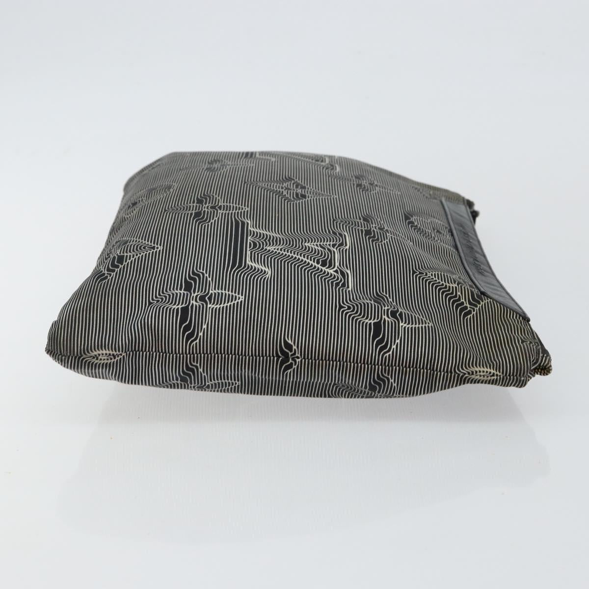 LOUIS VUITTON Monogram 2054 Reversible Pochette Bag Nylon M68777 LV Auth 143523