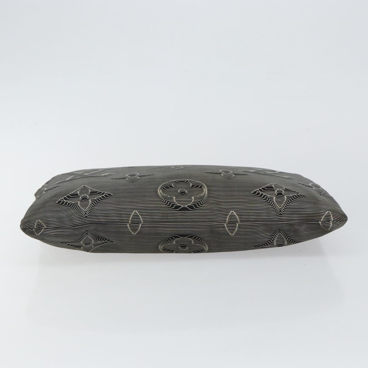 LOUIS VUITTON Monogram 2054 Reversible Pochette Bag Nylon M68777 LV Auth 143523