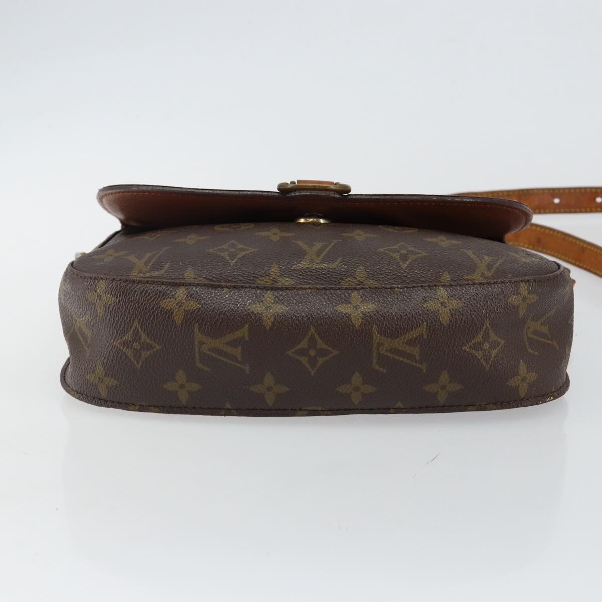 LOUIS VUITTON Monogram Saint Cloud GM Shoulder Bag M51242 LV Auth 143528