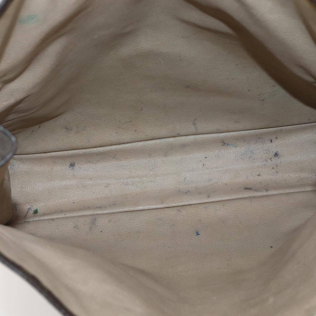 LOUIS VUITTON Monogram Sac Plat Hand Bag M51140 LV Auth 143529