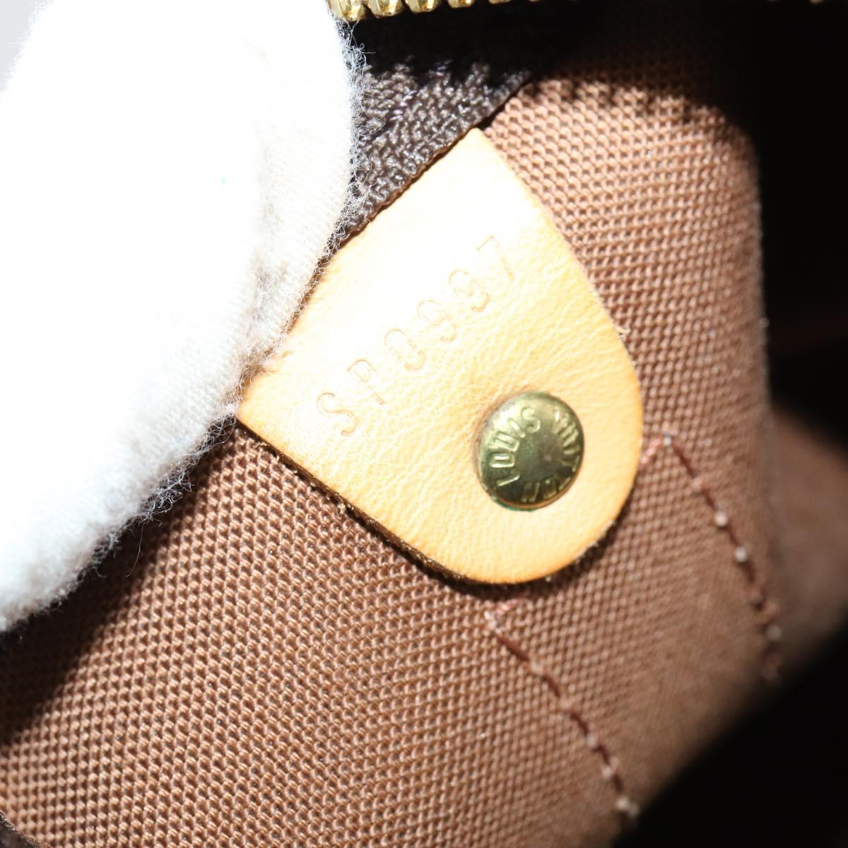 LOUIS VUITTON Monogram Keepall 55 Boston Bag M41424 LV Auth 143532