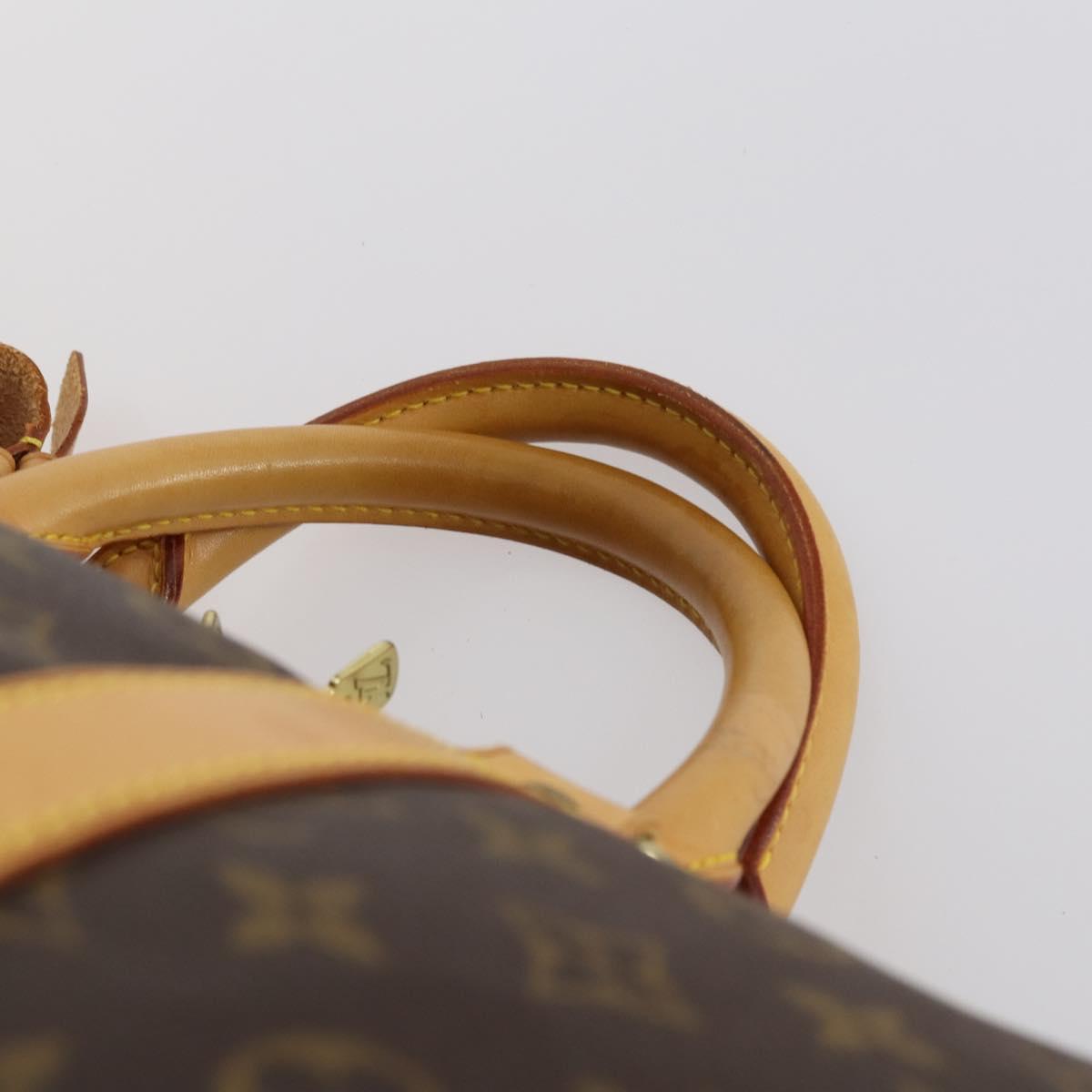 LOUIS VUITTON Monogram Keepall 55 Boston Bag M41424 LV Auth 143532V