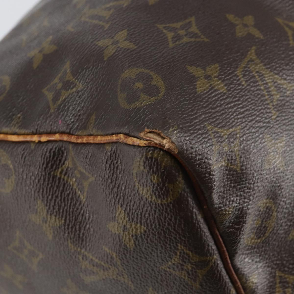 LOUIS VUITTON Monogram Speedy 35 Hand Bag M41524 LV Auth 143533