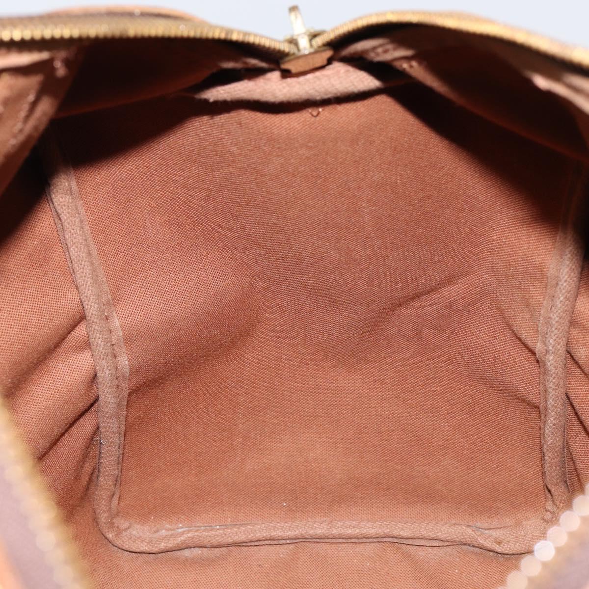 LOUIS VUITTON Monogram Sac Souple 35 Boston Bag M41626 LV Auth 143534