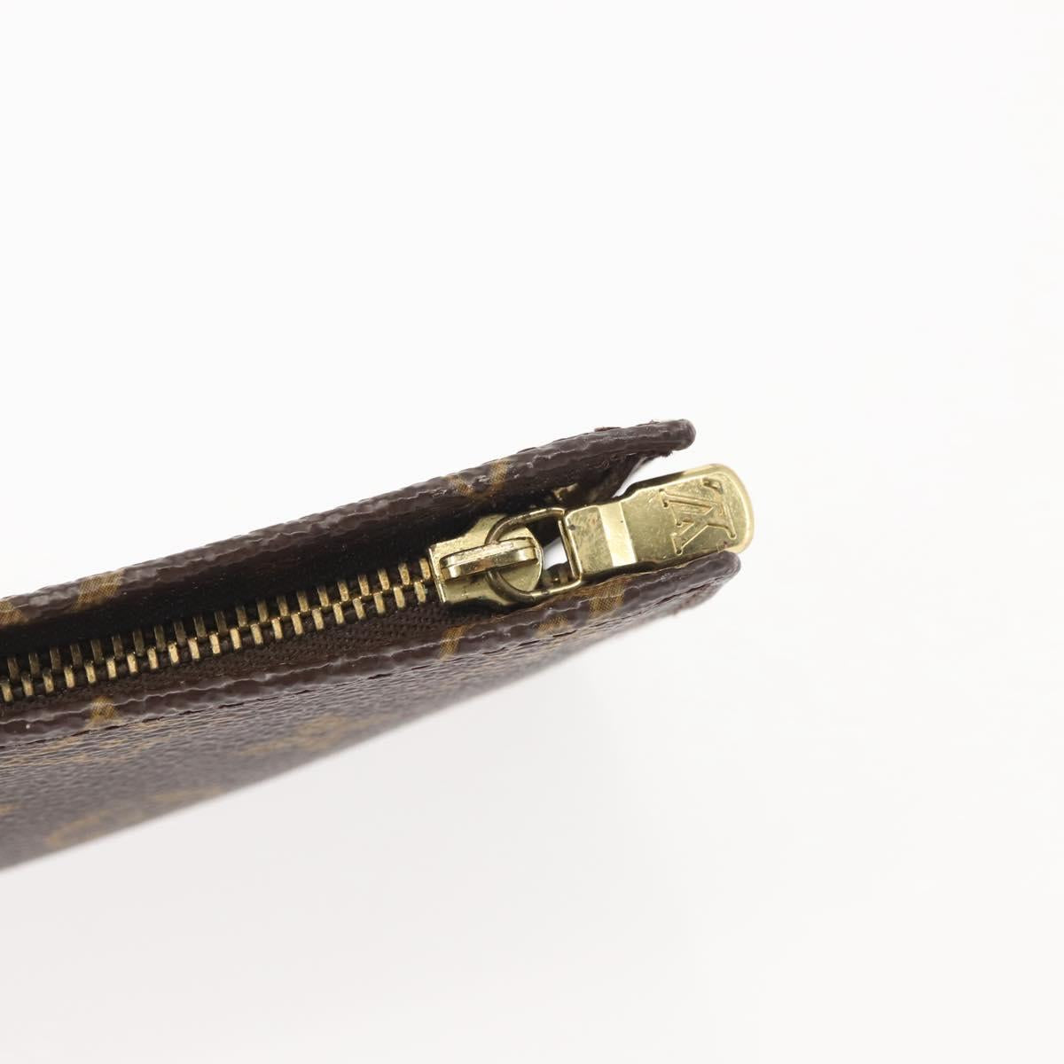 LOUIS VUITTON Monogram Bucket GM Accessory Pouch LV Auth 143538