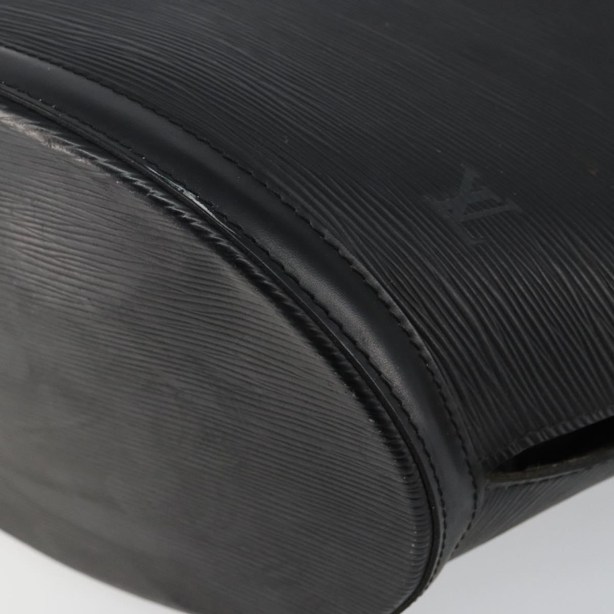 LOUIS VUITTON Epi Saint Jacques Shopping Bag Black M52262 LV Auth 143543