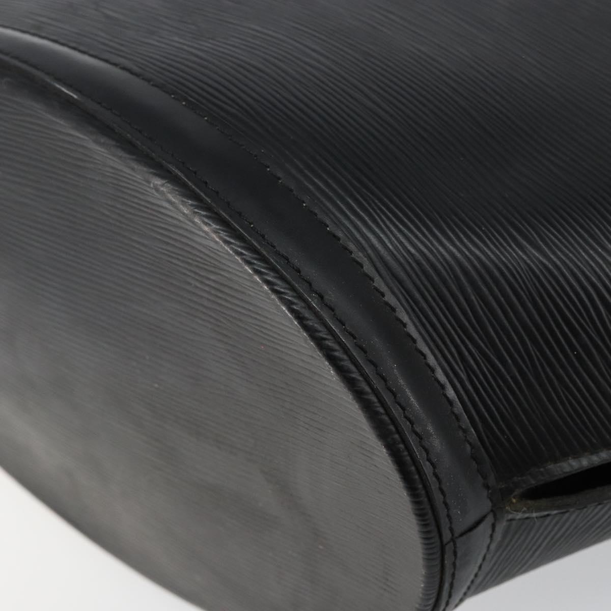 LOUIS VUITTON Epi Saint Jacques Shopping Bag Black M52262 LV Auth 143543