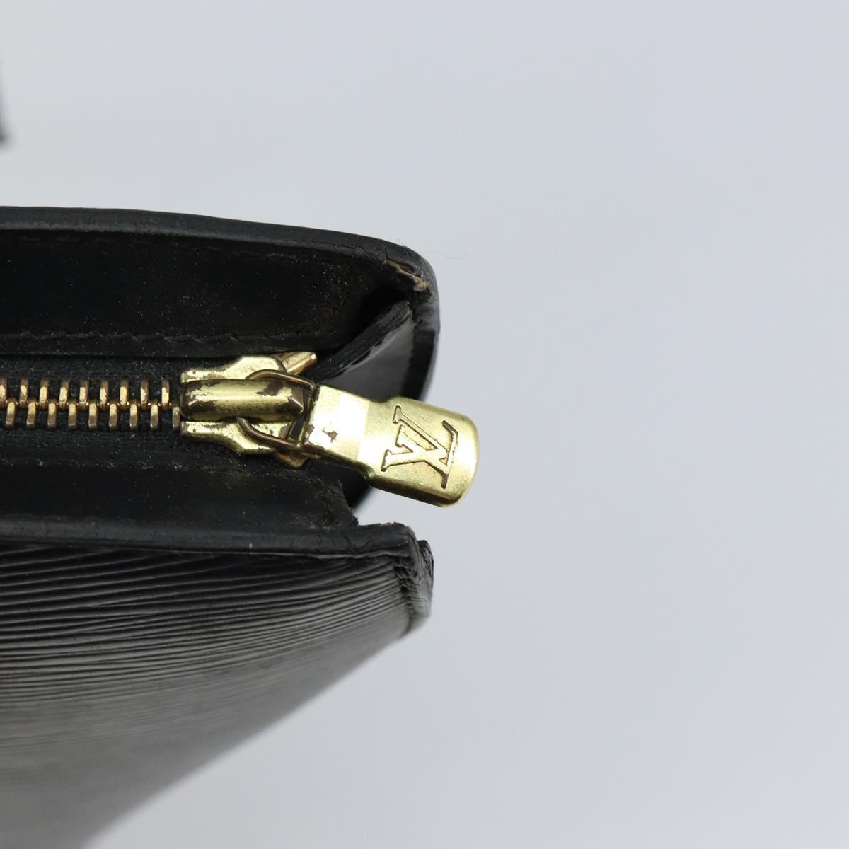 LOUIS VUITTON Epi Saint Jacques Shopping Bag Black M52262 LV Auth 143543