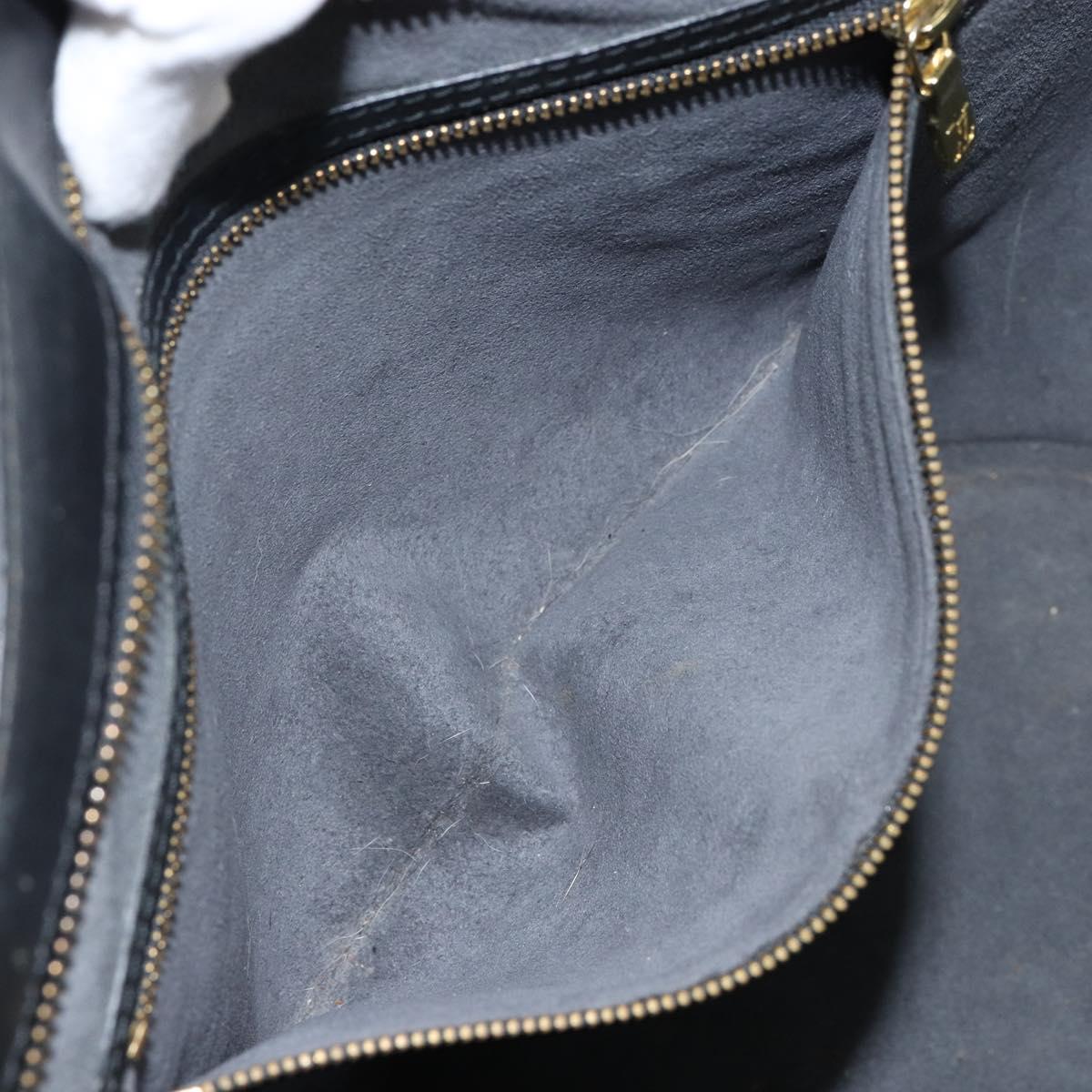 LOUIS VUITTON Epi Saint Jacques Shopping Bag Black M52262 LV Auth 143543