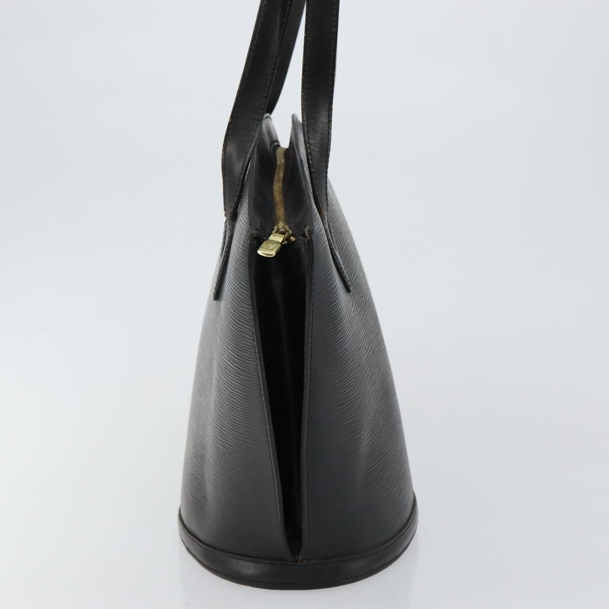 LOUIS VUITTON Epi Saint Jacques Shopping Bag Black M52262 LV Auth 143543