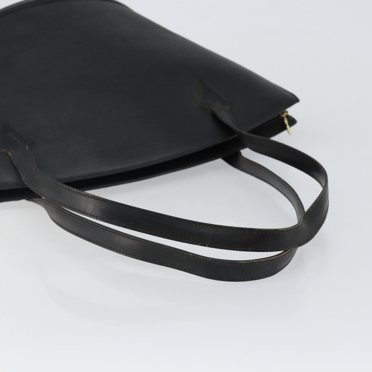 LOUIS VUITTON Epi Saint Jacques Shopping Bag Black M52262 LV Auth 143543