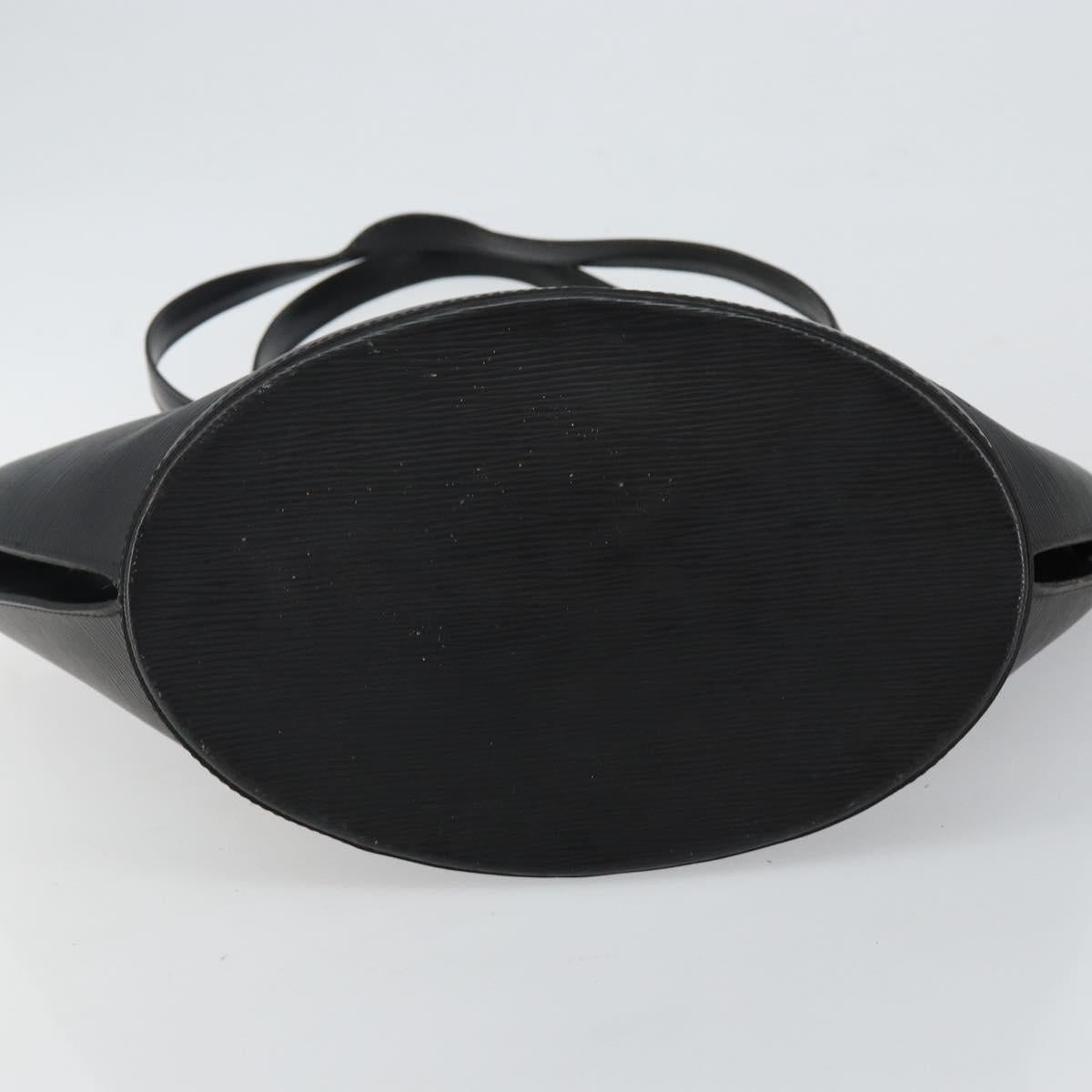 LOUIS VUITTON Epi Saint Jacques Shopping Bag Black M52262 LV Auth 143543