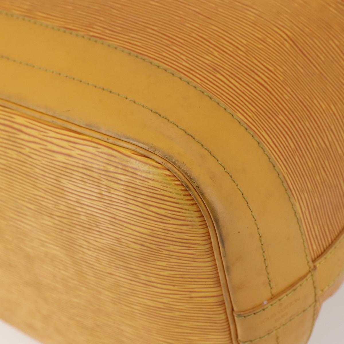 LOUIS VUITTON Epi Noe Shoulder Bag Tassili Yellow M44009 LV Auth 143545