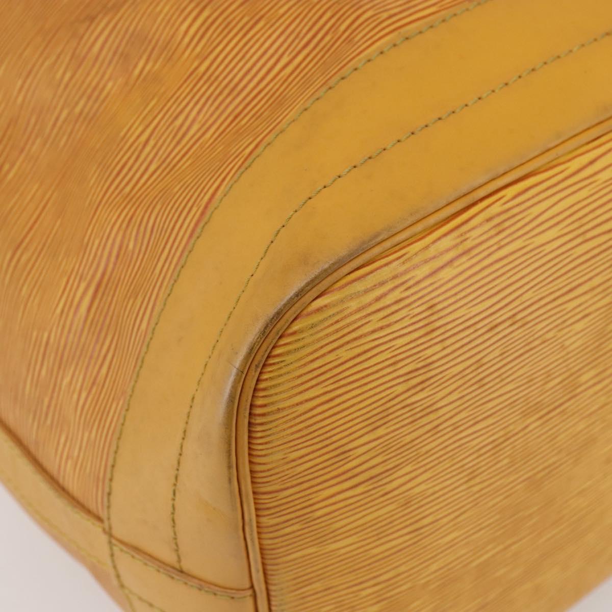 LOUIS VUITTON Epi Noe Shoulder Bag Tassili Yellow M44009 LV Auth 143545