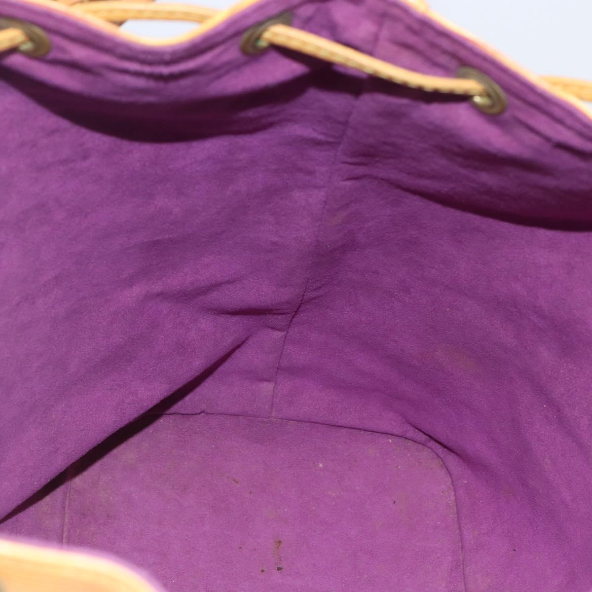 LOUIS VUITTON Epi Noe Shoulder Bag Tassili Yellow M44009 LV Auth 143545